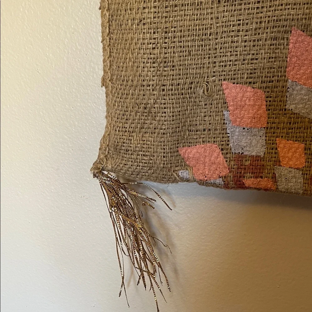 Free People Burlap Wall Hanging
